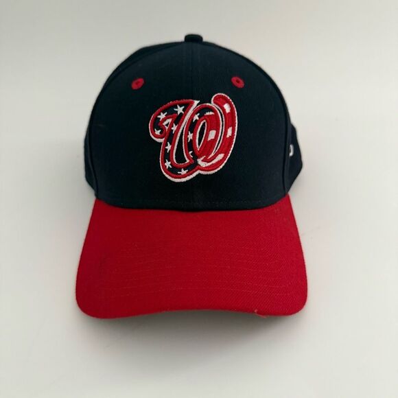 WASHINGTON NATIONALS NEW ERA 9FORTY STARS AND STRIPES LOGO BASEBALL CAP - Picture 1 of 6